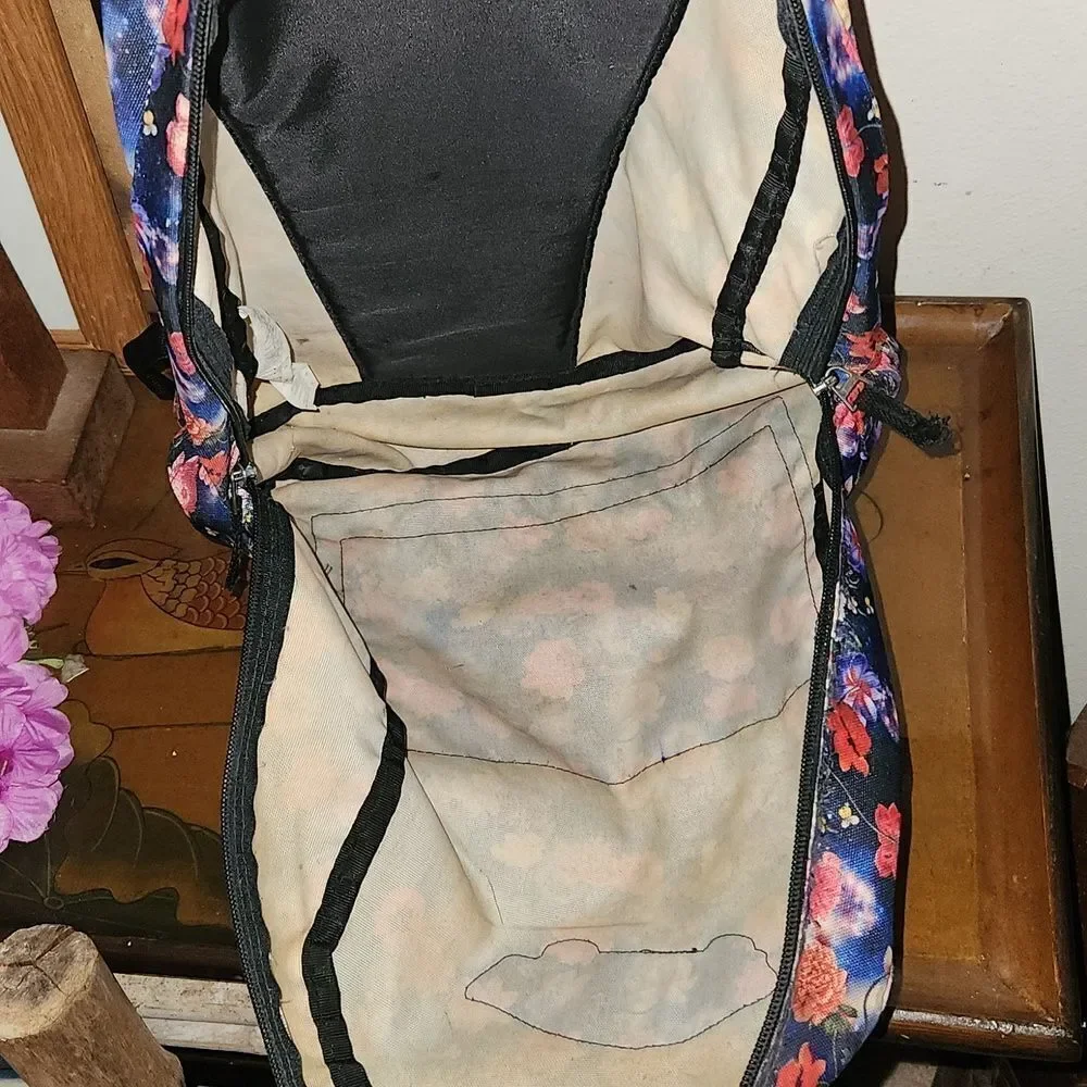 Vans Off The Wall Realm Galaxy Floral Backpack